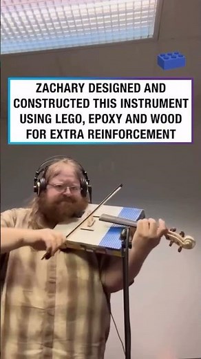 Homemade Lego Violin 🎶