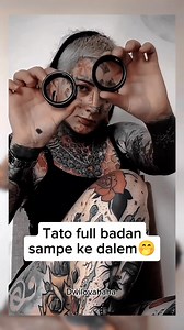 1.2M views · 3.7K reactions | Modifikasi tubuh #bodymodification #tattoo #implant #piercing #bodyart #lifestyle #fashion #subculture | Dwilova id | Facebook