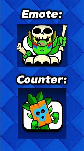 Emote vs Counter pt.4 #clashroyale #gaming