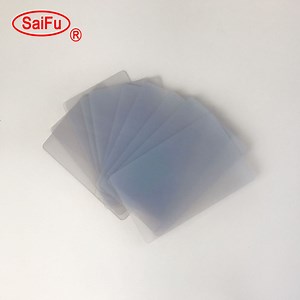 [Hot Item] Credit Card Size Transparent PVC Card for Business Card