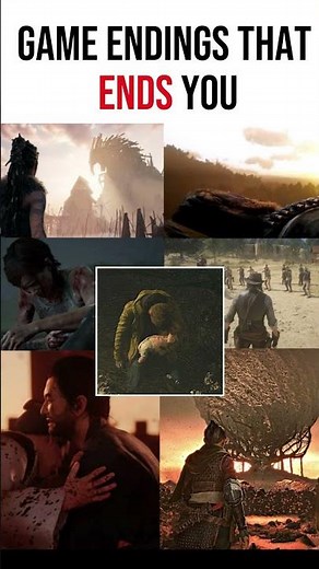 Best Game Endings That Broke Every Gamer #gaming #shorts #end