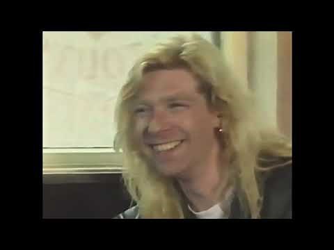 Def Leppard's Steve Clark 1988 Interview