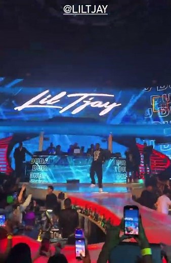 LIL TJAY LIVE PERFORMANCE IN DUBAI 🔥🔥 #liltjay #rap #viral #liveperformance