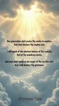 Psalm 145 (KJV) | Great Is the Lord | Spoken Scripture #prayer #psalm145 #bibleverse #praise #jesus
