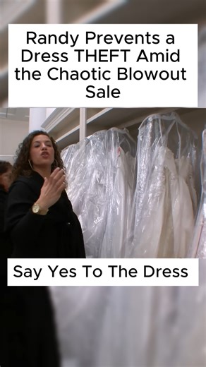 andy and Audrey Face Off to Find the Perfect Dress for a Second Time Bride Amid a Blowout Sale! #SayYesToTheDress | Ruby Rose Gallery