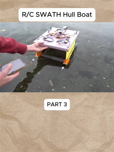 Designing a More Stable R/C SWATH Hull Boat