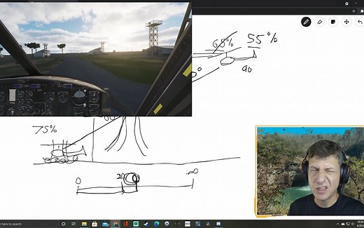 阿帕奇飞行员教你DCS开直升机。比Squad科学多了。。入门第1课：理解你的旋翼和直升机的受力情况。基本物理原理。理解了就会降落了。我觉得这个跟我理解的类似