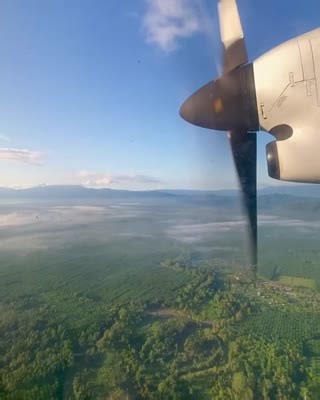 1K views · 50 reactions | When early morning flights give you #windowwednesday views like this  Can you tell where we’re flying to here? Tell us in the comments  #pngair35 #peopleconnectingpeople | PNG Air | Facebook