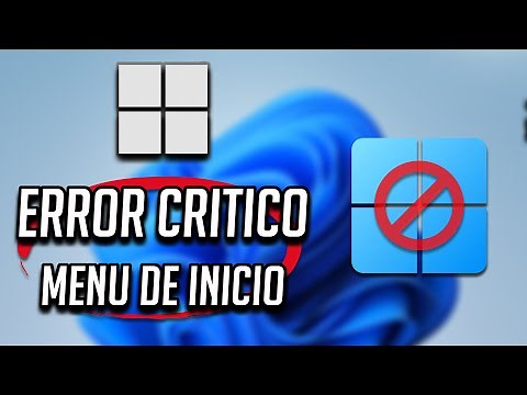 SOLUCIÓN ERROR CRITICO Windows 11 - Menú De Inicio y Cortana No Funcionan💻
