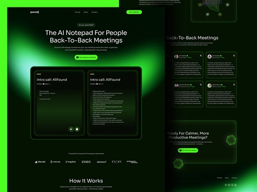 AI Notepad for Back-to-Back Meetings
