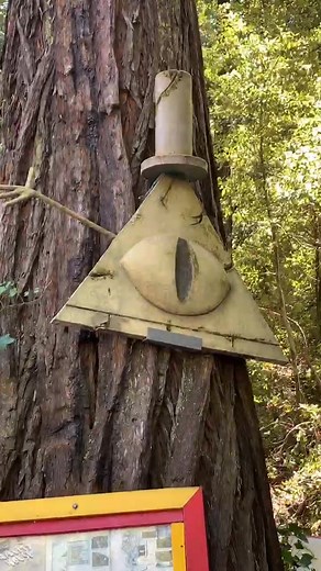 Confusion Hill Inspired Gravity Falls Bill Cipher Statue