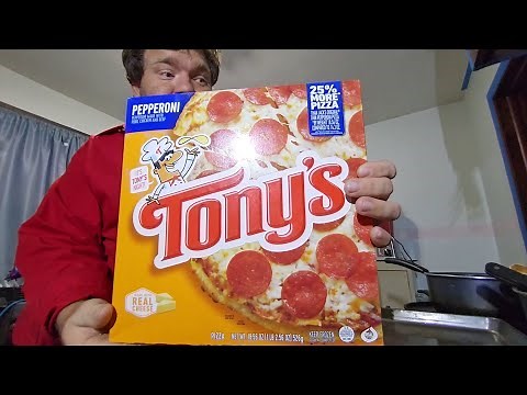 Taste Testing Tony's Pizza Pie.