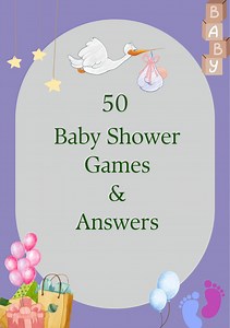 50 Baby Shower Games - Fun Printable Party Bundle | Instant Download - Etsy