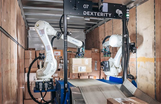 Dexterity picks up $95M in funding for container loading robots - The Robot Report