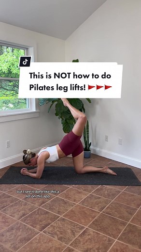 Proper Pilates Leg Lift Form for Results and Safety