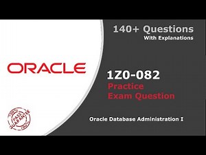 🔥1Z0-082 📋Oracle Database Administration I Exam💯Paid Questions Free 2025✅