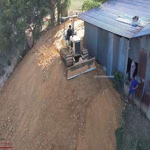 46K views · 720 reactions | Excellence Dozer Operator Talented Skills Show Making Way For Protect The House Next To The River. | Deborah Holder | Facebook