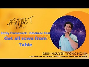 Entity Framework - Database First - Lấy toàn bộ dòng từ bảng