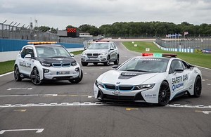 BMW I8 & I3 als Safety Car der neuen Formel E 2016