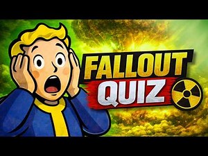 Fallout Quiz Challenge☢️| 45 Questions Only for True Fans 👍🏼