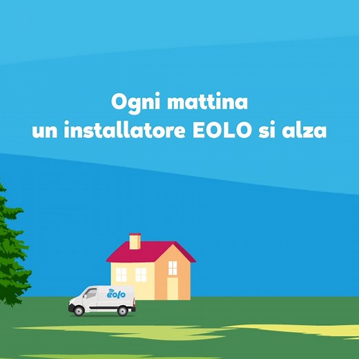 Ogni mattina un installatore EOLO si alza con la missione di far arrivare internet veloce dove gli altri non arrivano. E grazie alla rete capillare, la soluzione è dietro l’angolo. | EOLO