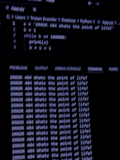 Nobody? 🤔Yeah… that’s the error 💀 #programming #coding #programmingmeme #codinghumor #fyp