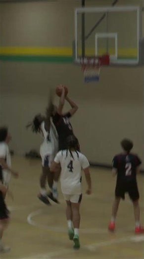 Baseline Drive Tough Finish 😤🏀 #AttackTheRim