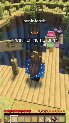 A great way to start our cozy Minecraft server 🤣😭 #minecraft #minecraftshorts #minecraftsurvival