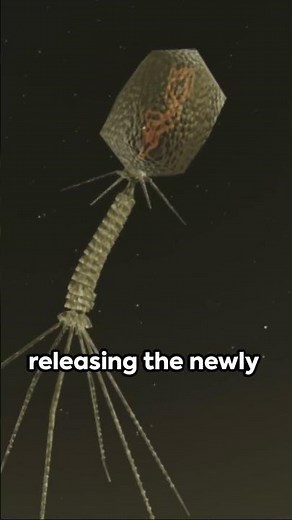 Bacteriophage The Bacteria Slayer #science #biology #antibiotics #antiaging #health