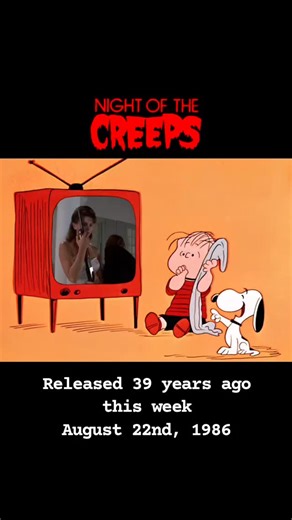 Joshua Warren on Instagram: "Turning 39 years old, Night of the Creeps was released this week in 1986. Here's a clip where the always awesome Tom Atkins delivers two great lines within 60 seconds 🎃 . .. . .. . #nightofthecreeps #tomatkins #80s #1980s #80skid #80smovies #80shorror #zombie #alien #october #autumn #falltime #halloweendecorations #halloween #halloweenmask #vintagehalloween #halloweencountdown #halloweennight #trickortreat #hauntedhouse #happyhalloween"