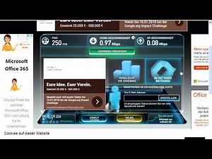 O2 Free Speedtest bei 1 MBit mit Fritzbox