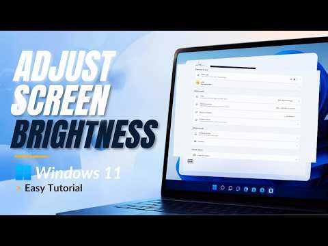 How to Adjust Screen Brightness (2026 GUIDE) Windows 11
