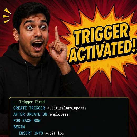 How Triggers Work in DBMS | With Real Example.