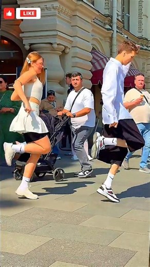 happy dance 🌹 with street dancer cute ❤️ #viralvideos #dance #fypyoutube #dancevideo #cute