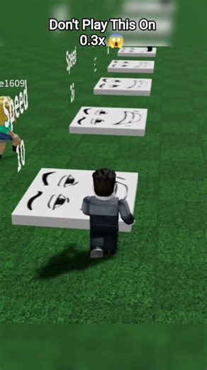 Don't Play This On 0.3x Speed 😱 #roblox #fyy #trending #robloxedit