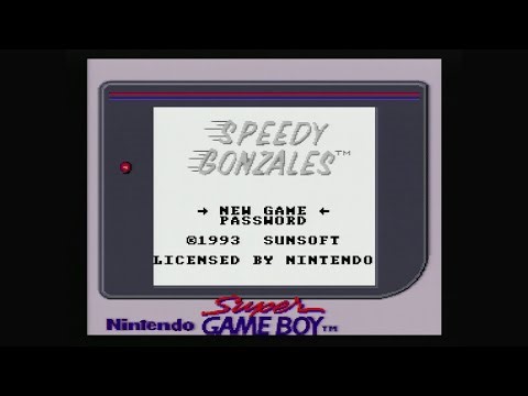 Speedy Gonzales (Game Boy) Playthrough