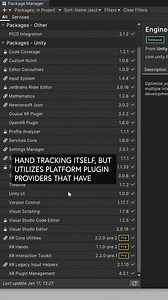 What if you wanted to implement hand tracking with Open XR ? Well XR Hands 1.1 Prerelease Version for OpenXR, XR Hands allows you to access hand tracking data from devices that support hand tracking. 🙏 YouTube shorts: https://youtube.com/shorts/yPfDhRk2Zsw XR Hands package doesn’t implement hand tracking itself but it utilizes platform plug-in providers that have been updated to use XRHandSubsystems. ℹ️ If you want to check it out, simply update your manifest.json with the 2 lines available in 