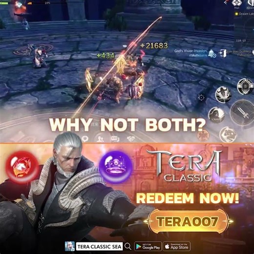 [Tera Classic SEA] Unleash the power of Slayer now and strengthen him with code on Tera Classic SEA!