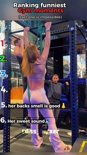 Ranking funniest gym moments😂