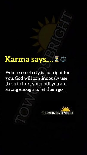 Karma Says.. A Lesson from God.. 🙏🏻✨️⚖️ #karma #lifequotes #deepthoughts #wisdom #viral #inspiration
