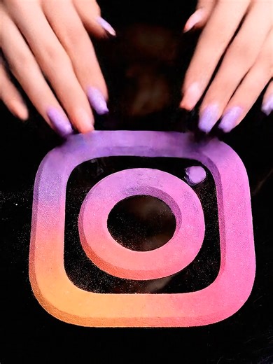 ASMR instagram logo crush #asmr #viral #asmrvideos #asmrtiktoks #asmrsounds #viralvideos #trend #treanding #satisfy #relaxing #relaxingvideos #tik_tok_ #cuteness #colors #post #imagine #virale #logo #brand #pink #orange #nailart #famosa #social #socialmedia
