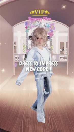 DRESS TO IMPRESS NEW UPDATE CODE! DTI #dresstoimpress #roblox