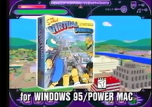 The Simpsons Virtual Springfield Promo | Commercial | Retro Junk