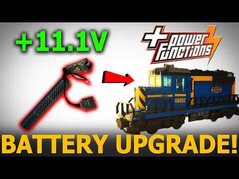 Upgrading LEGO Trains to Pull More Cars!