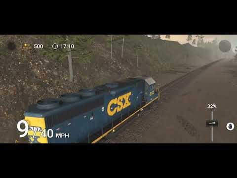 Csx hopper train