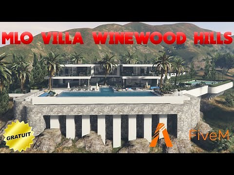 FIVEM │ MLO GRATUIT VILLA VINEWOOD HILLS #4 │ TUTO GTA 5 RP
