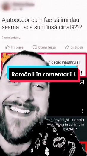Românii în comentarii! Băi așa români inventivi? 🤣🤣🤣 #fypシ #imst3fan #facebook #comments #comment #followme Instagram: imst3fan 🤍