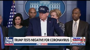 President Trump tests negative for coronavirus
