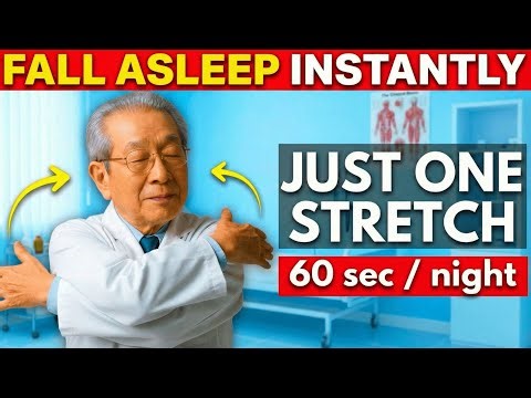 Japan Oldest Doctor: Try This Simple 60-Second Stretch To Fall Asleep INSTANTLY (ages 50+)