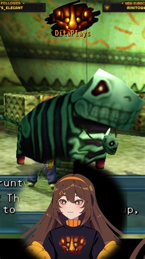 mini doesn't like Grunties #twitchclips #vtuber #dothack #mutation